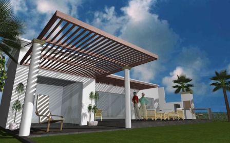 Proyecto Casa de Playa en Asia.